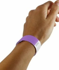 CombiCraft Blanco Tyvek Polsbandjes Paars - 100 Stuks 7 CombiCraft Blanco Tyvek Polsbandjes Paars - 100 Stuks -Parker Shop 550x595 2