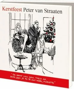 Bekk Kaartenmapje Met Enveloppen : Kerstfeest, Peter Van Straaten