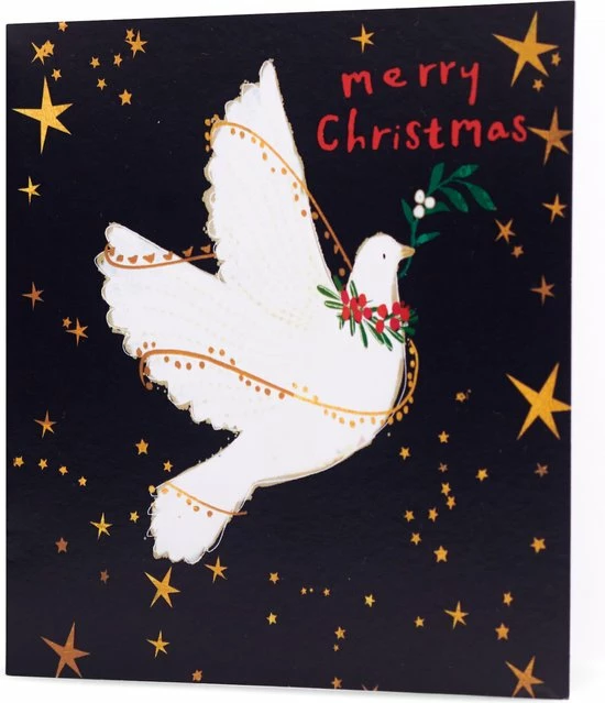 Mappublishing 3 Pakjes Kerstkaarten Amnesty Duif, 8-delig 2 Mappublishing 3 Pakjes Kerstkaarten Amnesty Duif, 8-delig - Afbeelding 2