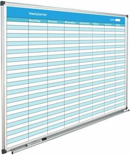 IVOL Weekplanner 90x120 Cm Nederlands - Planbord 1 IVOL Weekplanner 90x120 Cm Nederlands - Planbord