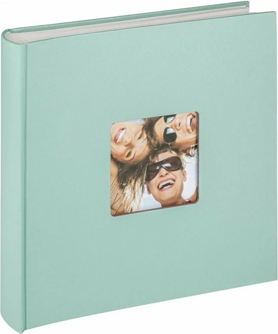 Walther Design - FA-208-A - Fun - Fotoalbum - Mintgroen - 30x30 Cm 1 Walther Design - FA-208-A - Fun - Fotoalbum - Mintgroen - 30x30 Cm