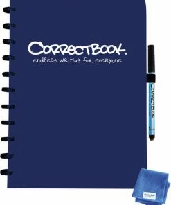 Correctbook Original Midnight Blue A4-Blanco - Uitwisbaar / Whiteboard Notitieboek -Parker Shop 550x684 2