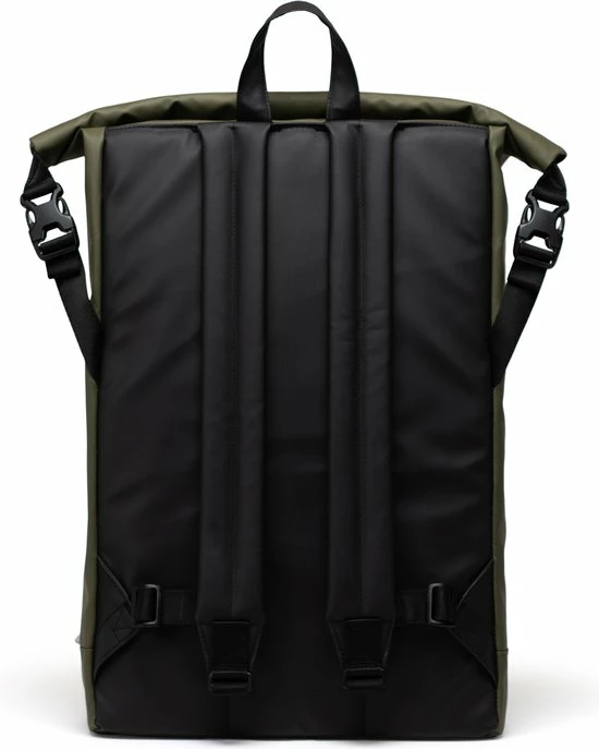 Herschel Weather Resistant | Roll Top - Ivy Green / Waterproof Rugzak / 15"-16" Gewatteerd Laptopvak / Levenslange Fabrieksgarantie / Limited Lifetime Warranty / Groen 3 Herschel Weather Resistant | Roll Top - Ivy Green / Waterproof Rugzak / 15"-16" Gewatteerd Laptopvak / Levenslange Fabrieksgarantie / Limited Lifetime Warranty / Groen - Afbeelding 3