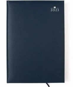 Castelli Agenda H46 2023 - Roma - Omslag Caribe - 1 Week Per 2 Pagina's - Liggend - A4 - 21 X 29.7 Cm - Blauw