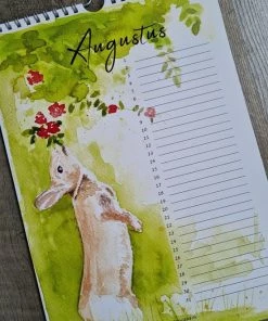 Aquarelle Verjaardagskalender - Rosanna Feikens 'Liefde Voor Bloemen' 16 Aquarelle Verjaardagskalender - Rosanna Feikens 'Liefde Voor Bloemen' -Parker Shop 550x733 11