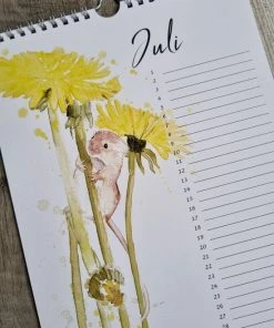 Aquarelle Verjaardagskalender - Rosanna Feikens 'Liefde Voor Bloemen' 27 Aquarelle Verjaardagskalender - Rosanna Feikens 'Liefde Voor Bloemen' -Parker Shop 550x733 22