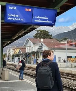 Yakfield - Rugzak - 20 Liter – Casual Model - Kado - Heren - Geschikt Voor Laptop - Handbagage- Schooltas - Zwart Antraciet Grijs- Vintage Canvas Katoen – Heren En Dames - 44 X 30 X 15 Cm - Pukkel -Parker Shop 550x733 24