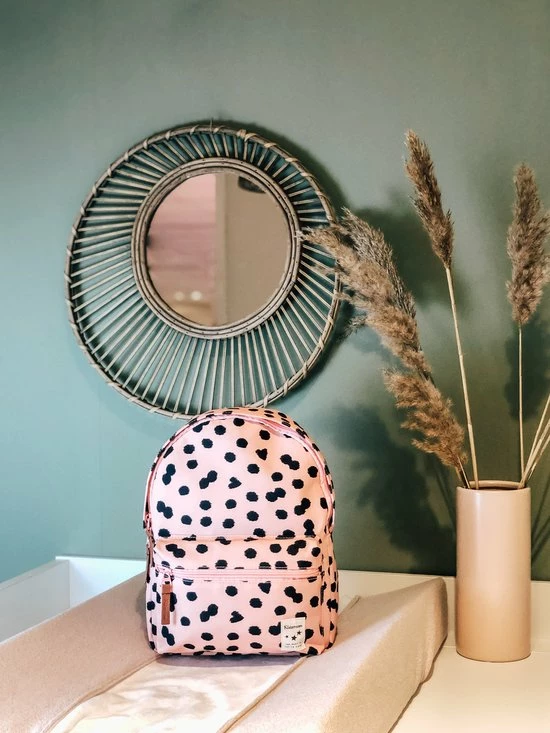 Kidzroom Lucky Me Rugzak - 6 T/m 12 Jaar - Roze - Stippen 5 Kidzroom Lucky Me Rugzak - 6 T/m 12 Jaar - Roze - Stippen - Afbeelding 5