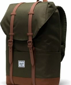 Herschel Retreat Youth - Ivy Green/Saddle Brown / Rugzak Voor Kinderen Met 14L Opbergvolume / Met Levenslange Fabrieksgarantie / Limited Lifetime Warranty / Groen -Parker Shop 550x740
