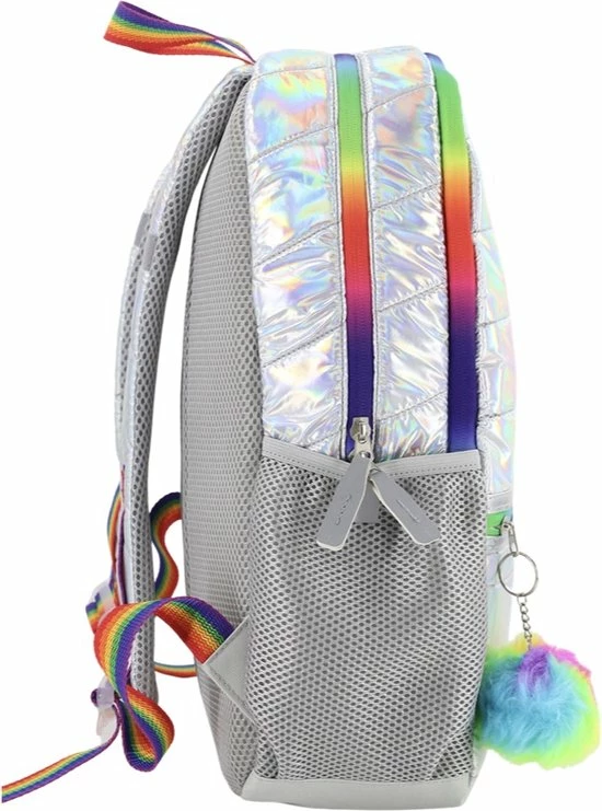 Het Betere Merk Schooltas - Rugzak Meisje - Rugzak Jongens - Rugtas - 44 X 29 X 14 Cm - Zilver - Schooltas Voor Meisjes - Tas 6 Het Betere Merk Schooltas - Rugzak Meisje - Rugzak Jongens - Rugtas - 44 X 29 X 14 Cm - Zilver - Schooltas Voor Meisjes - Tas - Afbeelding 6