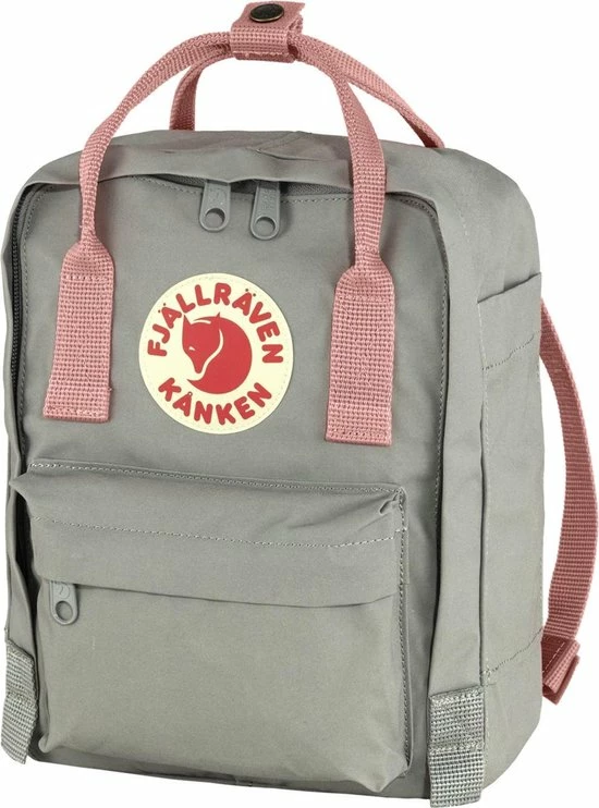 Fjallraven Kanken Mini Rugzak 7 Liter - Fog/Pink 4 Fjallraven Kanken Mini Rugzak 7 Liter - Fog/Pink - Afbeelding 4