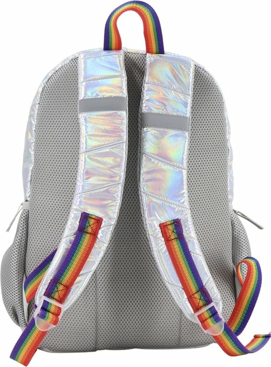 Het Betere Merk Schooltas - Rugzak Meisje - Rugzak Jongens - Rugtas - 44 X 29 X 14 Cm - Zilver - Schooltas Voor Meisjes - Tas 7 Het Betere Merk Schooltas - Rugzak Meisje - Rugzak Jongens - Rugtas - 44 X 29 X 14 Cm - Zilver - Schooltas Voor Meisjes - Tas - Afbeelding 7