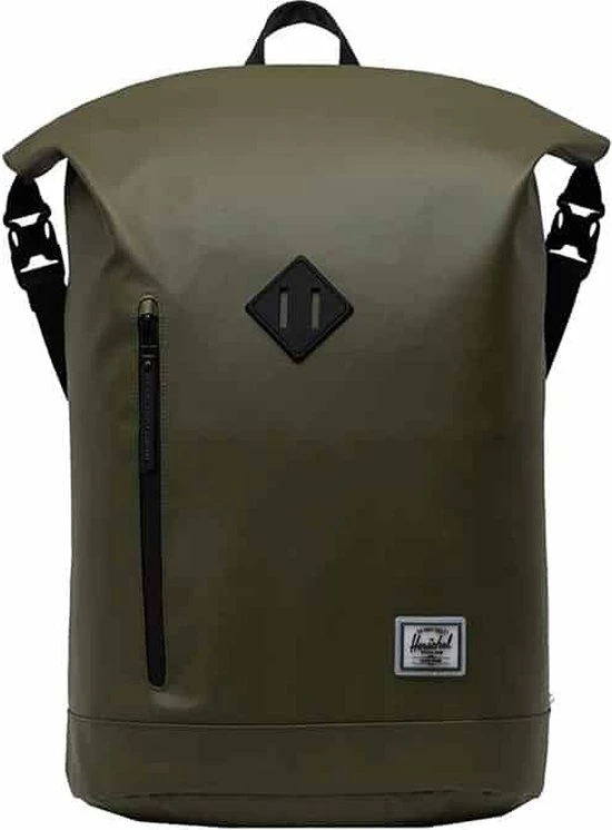 Herschel Weather Resistant | Roll Top - Ivy Green / Waterproof Rugzak / 15"-16" Gewatteerd Laptopvak / Levenslange Fabrieksgarantie / Limited Lifetime Warranty / Groen 5 Herschel Weather Resistant | Roll Top - Ivy Green / Waterproof Rugzak / 15"-16" Gewatteerd Laptopvak / Levenslange Fabrieksgarantie / Limited Lifetime Warranty / Groen - Afbeelding 5