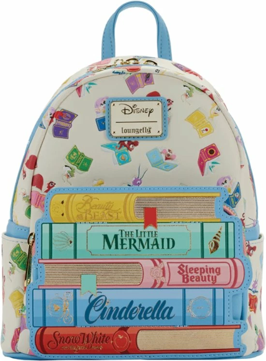 Merkloos Disney - Princess Books - Backpack LoungeFly '23x25x11cm' 5 Merkloos Disney - Princess Books - Backpack LoungeFly '23x25x11cm' - Afbeelding 5
