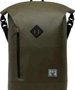 Herschel Weather Resistant | Roll Top - Ivy Green / Waterproof Rugzak / 15"-16" Gewatteerd Laptopvak / Levenslange Fabrieksgarantie / Limited Lifetime Warranty / Groen