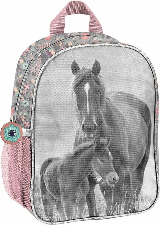 Animal Pictures Paardjes - Peuter Rugzak - 28 Cm - Multi 1 Animal Pictures Paardjes - Peuter Rugzak - 28 Cm - Multi