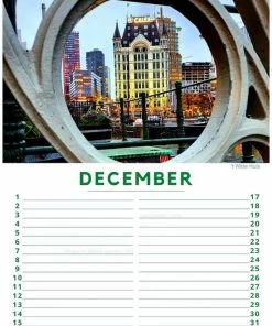 RTMtours.nl Rotterdamse Kalender - Stad Rotterdam - Hotspots - Volwassenen - Verjaardagskalender - Wandkalender - Wanddecoratie - A4 -Parker Shop 550x771 2
