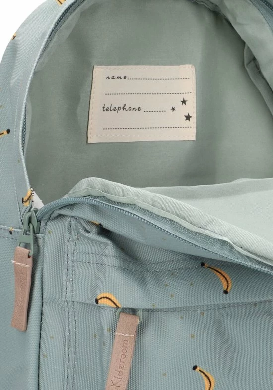 Kidzroom Picture This Rugzak 2 T/m 6 Jaar - Blauw - Bananen 7 Kidzroom Picture This Rugzak 2 T/m 6 Jaar - Blauw - Bananen - Afbeelding 7