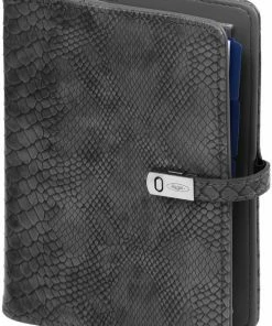 1111-76 Personal (Standaard) Organizer 1 Week Per 2 Paginas 2022-2023-2024 Croco Grijs Kalpa