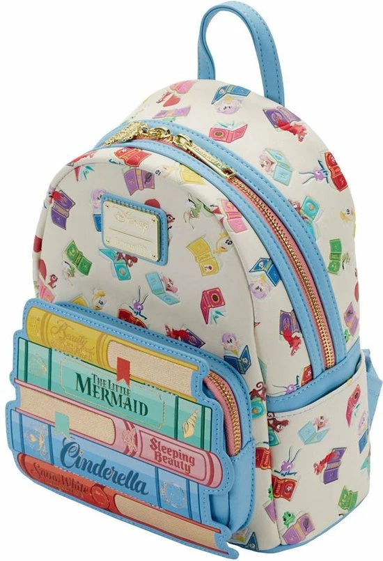 Merkloos Disney - Princess Books - Backpack LoungeFly '23x25x11cm' 6 Merkloos Disney - Princess Books - Backpack LoungeFly '23x25x11cm' - Afbeelding 6