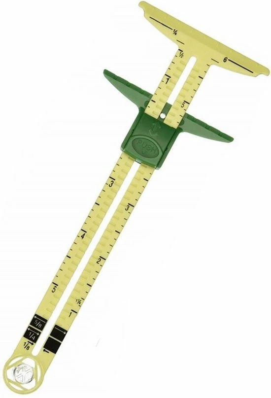 Cozy Cake® Multifunctionele Liniaal 5 In 1 - Patchwork Tool - Quilten - Meten - Schuifmaat - Naaien - Naai Accessoire - Hobby - Knutsel Accessoire 1 Cozy Cake® Multifunctionele Liniaal 5 In 1 - Patchwork Tool - Quilten - Meten - Schuifmaat - Naaien - Naai Accessoire - Hobby - Knutsel Accessoire