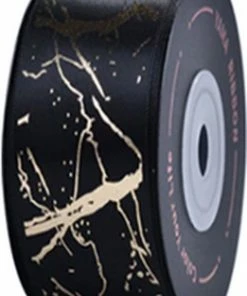 Merkloos Kerst Lint 22mm (2,2cm) | Luxe Satijnlint | Stijlvol Kerstlint Goudfolie | Marmer Look | Marmer Print | Zwart Goud Glitter | Cadeaulint | Decoratielint | Rol: 10 Meter 11 Merkloos Kerst Lint 22mm (2,2cm) | Luxe Satijnlint | Stijlvol Kerstlint Goudfolie | Marmer Look | Marmer Print | Zwart Goud Glitter | Cadeaulint | Decoratielint | Rol: 10 Meter -Parker Shop 550x810