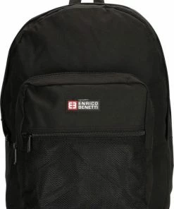 Enrico Benetti Amsterdam Rugzak 54233 - 15'' Laptopvak - Zwart