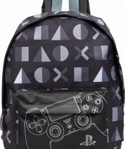 Sony Play Station Jongens Rugzak Zwart 39x28x12