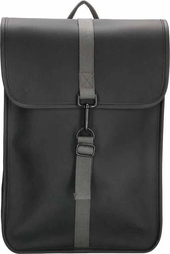 Charm London Neville Waterproof Backpack Black 1 Charm London Neville Waterproof Backpack Black