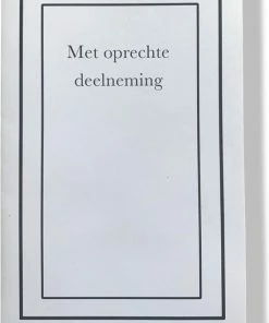 RS C&C 10 Cards & Crafts Condoleance Kaarten - Gecondoleerd / Met Oprechte Deelneming / Sterkte - 16x11cm -Parker Shop 550x822 1