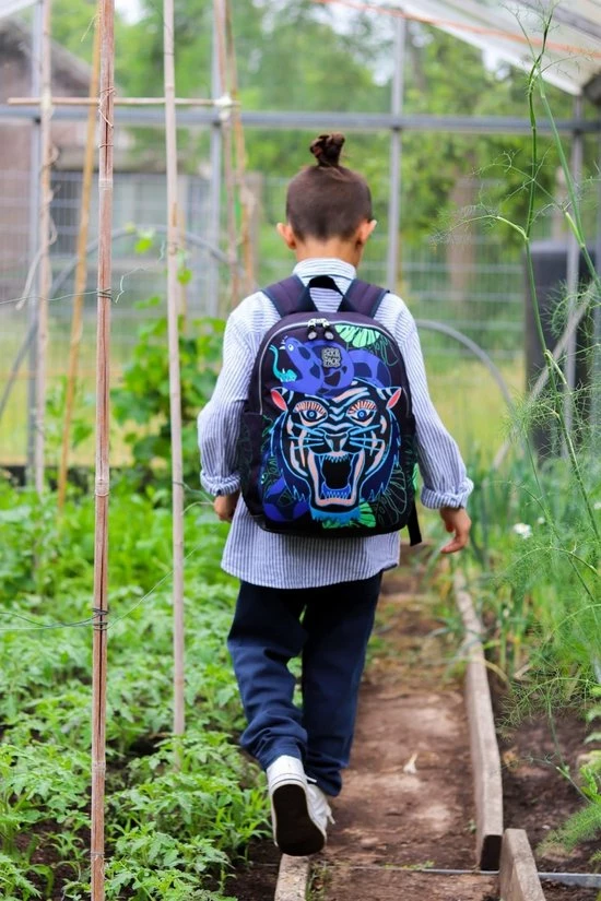 Pick & Pack Tijger - Rugzak - Carbon - Maat M 11 Pick & Pack Tijger - Rugzak - Carbon - Maat M - Afbeelding 11